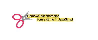 remove last index string js