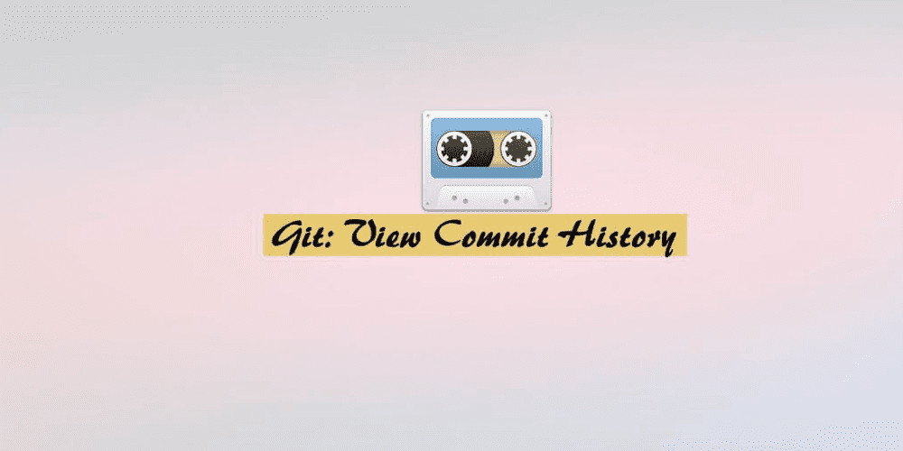 github see commit history