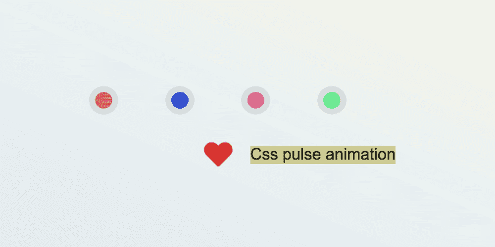 How to create a pulse animation in CSS | Reactgo