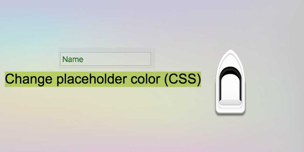 How to change input element placeholder color in css | Reactgo