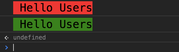 storing console.log colors in variables