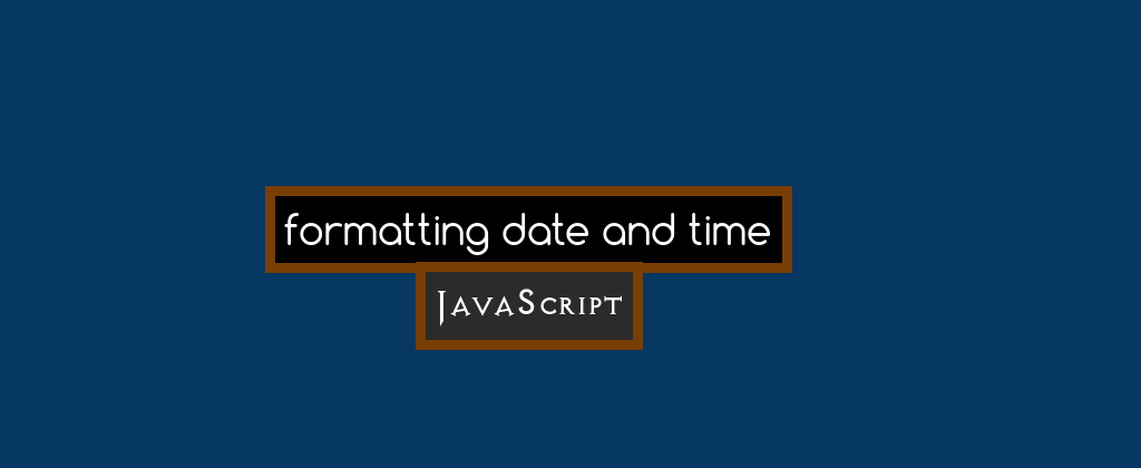 display time format in javascript